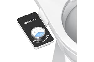 YEAUPE PRO Bidet para WC Bidet para Inodoro No Eléctrico, Adaptador Doble Boquilla con Chorro de Agua, Duchas Higienicas para WC