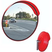 Specchio Stradale Di Sicurezza 40cm Convesso - Infrangibile E Resistente Per Garage E Parcheggi