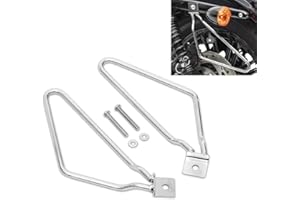 Craftride Ecarteurs Universel Sacoche cavalière pour Moto Custom CustomSport Special Chrome CB42992