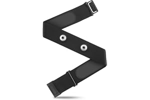 COOSPO Heart Rate Monitor Replacement Strap, Heart Rate Monitor Chest Strap Replacement Band Compatible with Wahoo Tickr Garmin Polar H10 HRM (Not for Myzone)