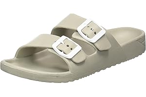 DeFonseca Ciabatte Sandali Slip On Gomma Uomo Donna Estate Due Fasce Regolabili Suola AntiGraffio per Casa Giardino Spiaggia Mare Produzione Ecologica Qualità Marchio Italiano