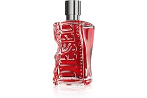 DIESEL D Red - Eau de Parfum Homme - Fougère Aromatique - Pamplemousse Juteux, Lavande de Provence & Bois de Santal - Tenue Longue Durée - Spray Vaporisateur