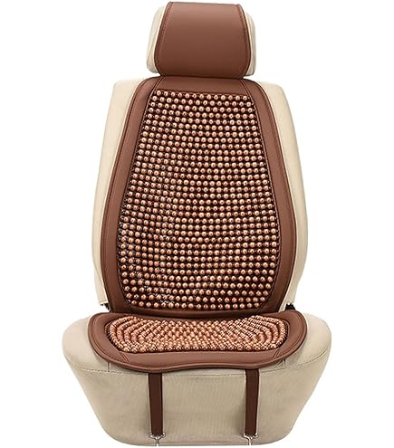 Natural Wood Bead Seat Cover Pad Mat Comfy Cool Summer Massage Car Seat - View #10