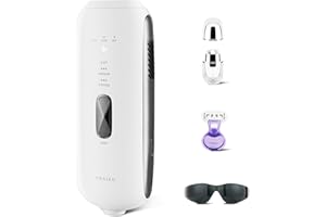 ‎VRAIKO LYRA IPL Urządzenie do Depilacji, Laserowe Usuwanie Włosów dla Kobiet i Mężczyzn, Szafirowe Chłodzenie, Wymienne Filtry, Długotrwałe i Bezbolesne Efekty