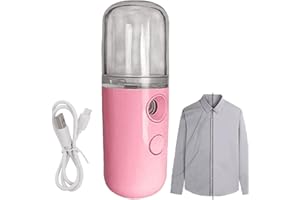 HUAYEEX Tragbarer Steamer Dampfglätter Reise M-ini, Wiederaufladbarer Reisedampfer, Tragbarer Dampfgarer Für Kleidung Kabellos, Dampfgarer Für Zuhause Und Unterwegs, Handdampfer Für Stoffe Falten Entferner