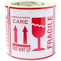 Adesivi Per Spedizioni Adesivi "FRAGILE" E "MANEGGIARE CON CURA Quot N 1154883 - Foto 4