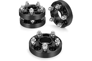 Dynofit 5x100 Wheel Spacers for Subaru Impreza Crosstrek BRZ Crosstrek Legacy GT86, 4pcs 1 inch M12x1.25 stud 56.1mm Hub Bore wheel Adapters for 1997-2018 Forester,2000-2013 Outback 5 Lug 25mm Spacers