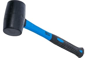 Bgs Technic Pro+ - Martello In Gomma Con Impugnatura In Fibra Di Vetro, 250 G