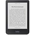 Kobo Clara BW | eReader | 6” Glare-Free Touchscreen with ComfortLight PRO | Dark Mode Option | Audiobooks | Waterproof | 16GB of Storage | Black