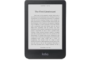 Kobo Clara BW | eReader | 6â€ Glare-Free Touchscreen with ComfortLight PRO | Dark Mode Option | Audiobooks | Waterproof | 16GB of Storage | Black