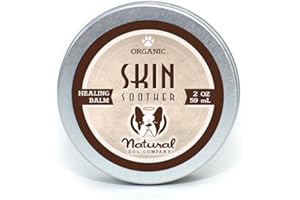 NATURAL DOG COMPANY Naturaldog. com Peau sucette – Bio, végétalien Guérison Baume – Hot Spots, Bactériennes Folliculite, Dermatite, Alopécie, mange, sèches Squameuses – 56,7 gram/59ml