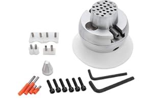 FOXCUP Morsa a Sfera con Blocco per Incisione, Kit di serraggio per Supporto del Lavoro Regolabile per creazione di Gioielli Morsa per Base in Metallo Universale per Incisione