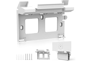 PLOIWUE Starlink Gen 3 router Mount, All in One Starlink Standard V3 Mesh Router and Starlinks Gen 3 Power Supply Mounting Kit for Star link V3&Gen3 HP Standard Router