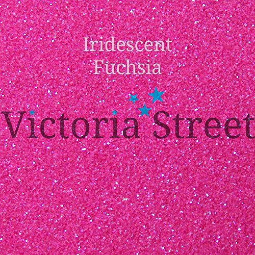 Victoria StreetGlitter - Iridescent Fuchsia - Fine 0.008" / 0.2mm (Hot Pink)[100 Grams]