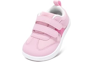 STQ KIDS Chaussures Barefoot Enfant Mode Basket Enfant Garcon Fille Respirant Antidérapant Chaussure Premier Pas Bebe Minimalistes pour à La Course et à La Marche