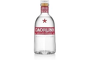Caorunn Raspberry Scottish Gin, 70cl, 41.8% ABV, Handcrafted Small Batch Dry Gin with Natural Raspberry Infusion, Distilled and Bottled at Balmenach Distillery