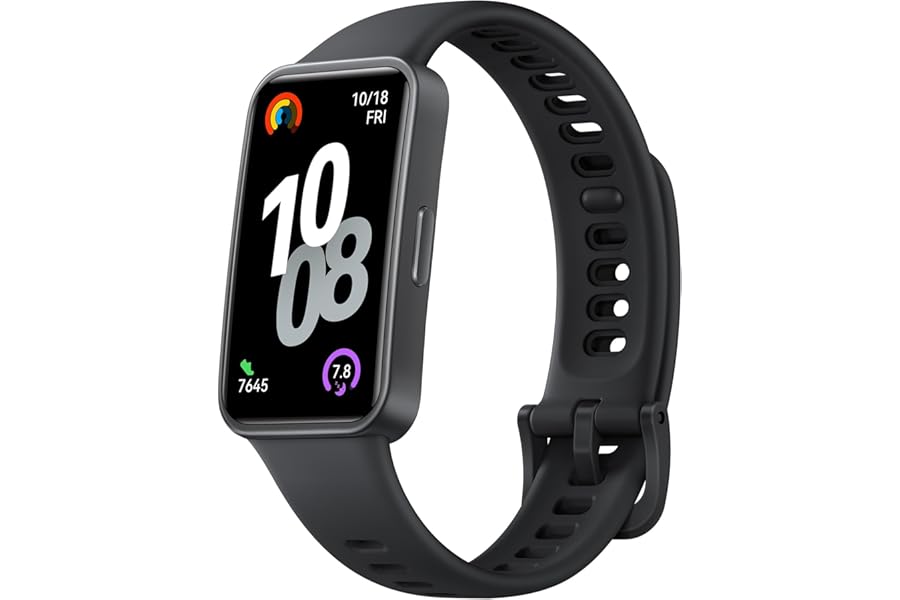HUAWEI Band 10 Smartwatch, Fitness Monitoring Via AI, Advanced Sleep Analysis, Average Heart Rate Variability During Sleep and Insights, 14 Days, iOS & Android
