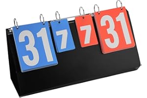 Julykai Punktezähler für Tischtennis Basketball, 4-stellige Anzeigetafel für Sportwettkämpfe für Tischtennis Basketball Badminton