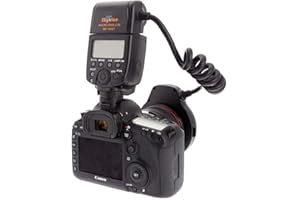 Meike MK-14EXT LED E-TTL Macro Ring Flash For Canon 5D II III 6D 7D 60D 70D 700D SLR Camera with 8 Adapter Ring