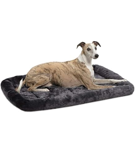 Sogni E Capricci Pets Maxy Cuscinoni Per Cani 60x100 Cm - 2 Pezzi In Microfibra Morbida Viola - Foto 6