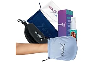 RONIBEX Kit Limpiador Pantallas TFT y LCD Coche – Spray 30ml + Gamuza 18x18cm + Estuche + Funda + Manopla – Limpieza Pantallas GPS, Navegador, Gafas, Móviles, Tablets y Electrónica