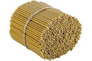 Danilovo Velas de Cera de Abejas 100% Pura, Velas de Iglesia Ortodoxa Para Oración, Ritual, Navidad, N60, 50 Unidades