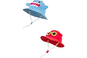 LANGZHEN Children 's Summer Sun Protection Hat Lovely Animal Design Baby Boy Girls' Bucket Hat