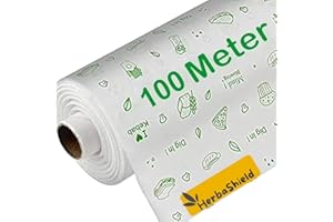upyog Herbal 100 Meter Food Wrapping Paper Roll - Premium Non-Stick Butter Wrapping, Re-Heatable Non Stick Paper, Parchment P