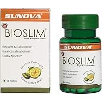 Sunova Bioslim (Garcinia Cambogia Extract and Green Coffee Bean Extract) - 60 Tablets
