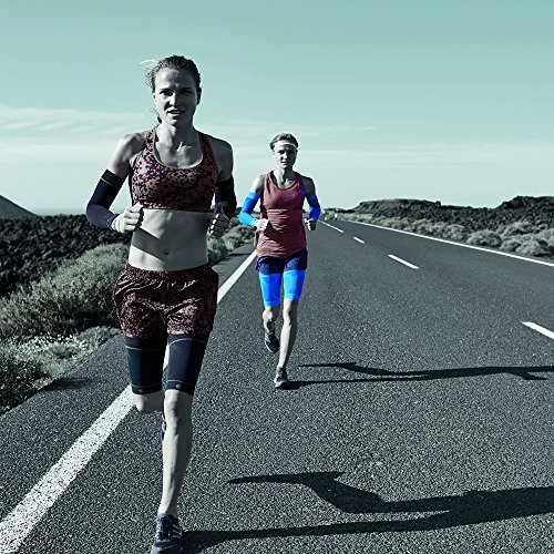 Bauerfeind, 1 Sport Kompressions-Oberschenkelbandage, Unisex, Rechts und links tragbar, Für Ball- und Ausdauersportarten, Stärkung der Muskulatur - 7