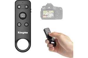 Kabellose Kamera-Fernbedienung mit Bluetooth 5.0 für Canon EOS/R5/R8/R50&Sony ZV-E10/E1&Nikon Z50/Z6/Z30,15m(49ft) Long Range Shooting mit Zoom-Funktion,Geeignet für Gruppenfotos, Vlogging&Reisen
