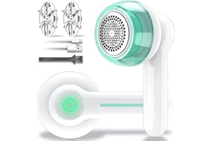 YUANYE Rasoir Anti Bouloche, Electrique Anti-Bouloches pour vêtements, Anti-Peluches Électrique avec 2 têtes de Rechange pour Tissu de vêtements