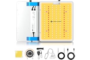 ‎PHLIZON Phlizon PL1000 Plant LED Grow Light mit UV IR LM281B Leds Dimmbare Vollspektrum-Wachstumslampe für Zimmerpflanzen Led-Wachstumslicht für 60x120 cm Abdeckung