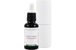 ‎HEILTROPFEN Lugolsche Jodlösung 7% 30ml | 21% Lugols liquid Formulierung | Inhaltsstoffe in pharmazeutischer Qualität | 7 Prozent elementares Jod und 14% Kaliumjodid | Lugolsche Lösung | Heiltropfen®