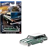 Hot Wheels Hot Wagons Arabalar HWR56-HRR89 01/05 '64 Chevy Nova Wagon