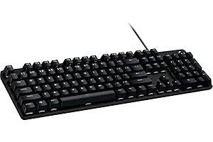 ‎LOGITECH G Logitech G 413 SE mechaniczna klawiatura gamingowa – z podświetleniem, dotykowymi przełącznikami mechanicznymi, funkcją anti-ghosting, kompatybilna z Windows, MacOS, niemieckim układem QWERTZ, czarna