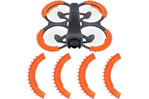 Craznick Avata 2 osłona śmigła antykolizyjnego - pierścień zderzaka ochrona śmigła do DJI Avata 2 akcesoria pomarańczowe