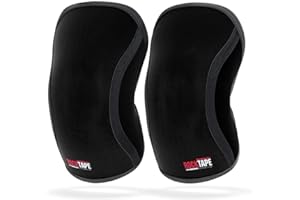 RockTape - Assassins - Genouillères Unisex-Adult, Noir