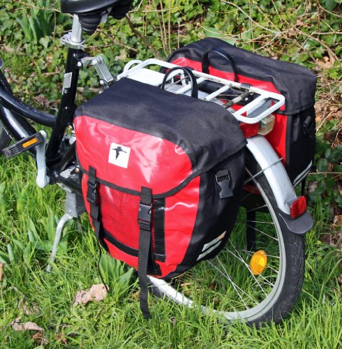 Red Loon Doppelpacktasche LKW Plane wasserdicht rot/schwarz oder schwarz - 6