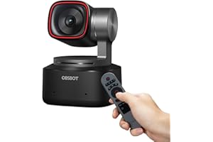 OBSBOT Tiny 2 Remote Combo : Tiny 2 Webcam 4K + Tiny Smart Remote 2