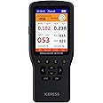 Air Quality Monitor, Formaldehyde Detector, Pollution Monitor, Temperature & Humidity Meter, Dust Tester, Detect Indoor HCHO/TVOC/PM2.5/PM10/PM1.0, Colorful LCD Screen & USB Charging