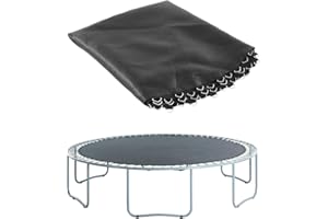 UPPER BOUNCE Pro Trampoline Replacement Jumping Mat | Compatible with Round Frames | Perfect Bounce, Water-resistant, UV Resistant