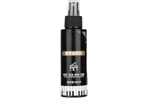 ACUNNY 120 ml de pulido y limpiador de piano, limpieza de piano, limpiador de teclas de piano, barniz brillante para violín, piano, guitarra acústica, instrumento musical de madera