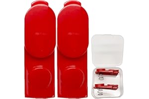 ANBOO Lot de 2 pièces Boutons de Verrouillage à Clip pour Aspirateurs Dyson, Pièces Détachées Dyson, Bouton de Fixation Compatible avec Dyson V6/V7/V8/V10V11/V15