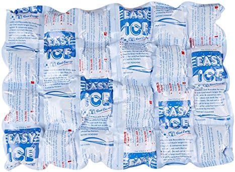 EASY ICEReusable Ice Packs. 3 Sheets 4-Ply