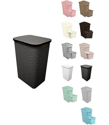 Tontarelli Voilà Cesto Pieghevole Da 45 Litri - Pratico E Colorato Per Casa E Giardino - Foto 3