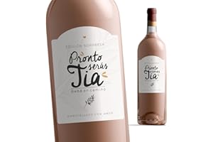 Manahia - Etiqueta de vino tia | Vas a ser tia, bebé en camino | Anuncio embarazo, Regalo futura tia, Sorpresa embarazo, Etiqueta vino personalizada, Anuncio nacimiento, Bebé llega, Noticia especial