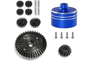 XBERSTAR RC differentiell växelsats för Tamiya XV02 TT02 TT02B 1/10 RC differentiell monteringsutrustning tillbehör