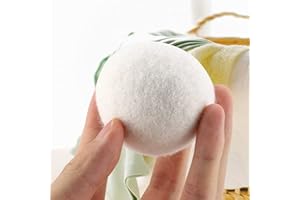 A2ZWORLD 6 bolas para secadora, diámetro 5 cm, suavizante natural, reutilizable