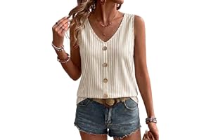 GLEENOD Tanktopp damer toppar sommar toppar ärmlös basic ledig
